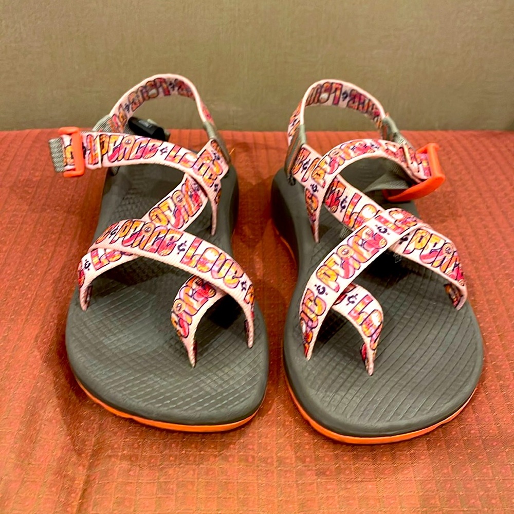 “Peach Peace” like new Chacos.